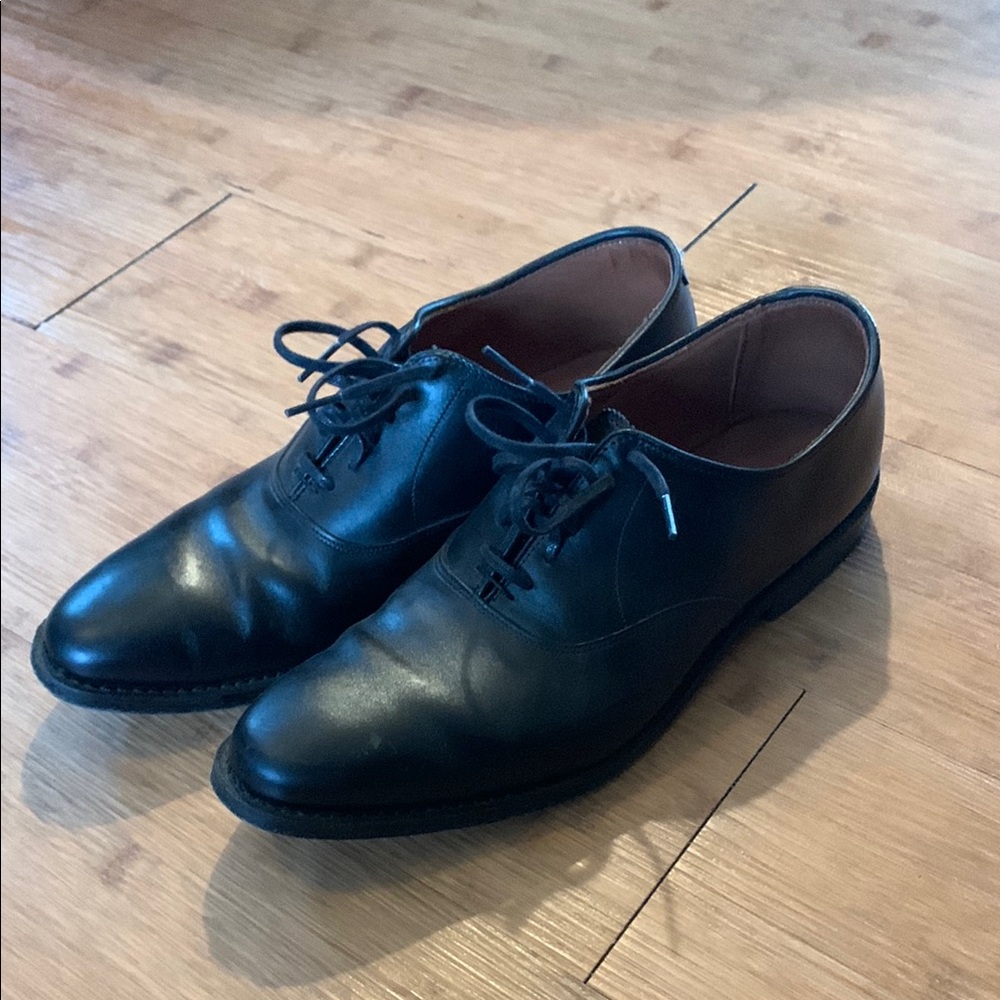 Allen Edmonds Black Oxford Dress Shoes
